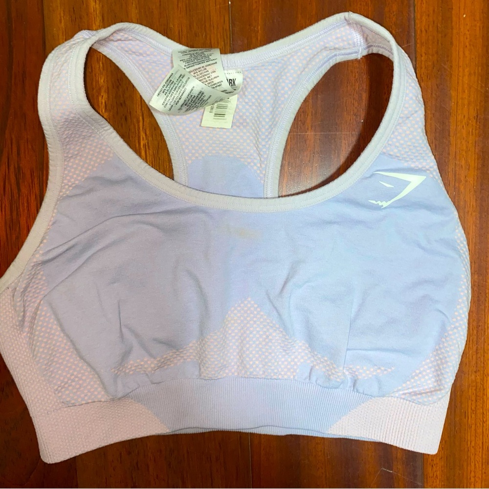 Sold ❌GYMSHARK set - periwinkle and pink